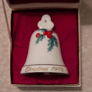 Noritake Fine China Bell Ornament